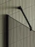 Душевая перегородка Maybah Glass MGD-727-6ш 790x1950 в широком профиле Черный стекло бронзовое