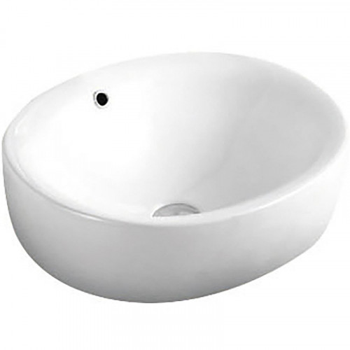 Раковина-чаша Art&amp;Max 49 AM5306-W Белая фаянс накладная