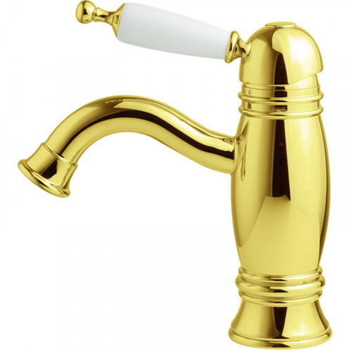 Смеситель для раковины Migliore Oxford 19173 Золото латунь