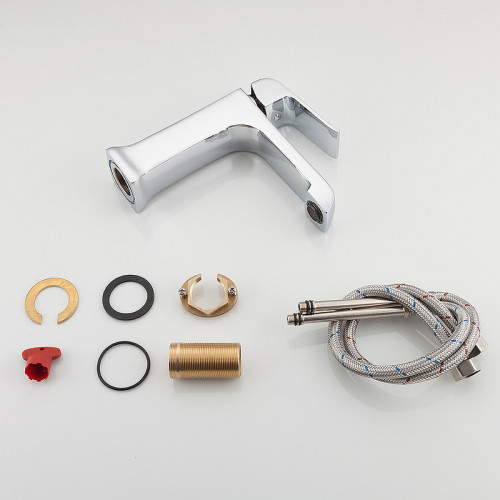 Смеситель для раковины Gappo G50 G1050-8 Хром латунь