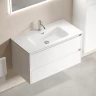 Тумба под раковину Sancos Libra 90 LB90W подвесная Белый глянец МДФ / ЛДСП