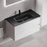 Тумба под раковину Sancos Libra 90 LB90W подвесная Белый глянец МДФ / ЛДСП