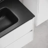 Тумба под раковину Sancos Libra 90 LB90W подвесная Белый глянец МДФ / ЛДСП