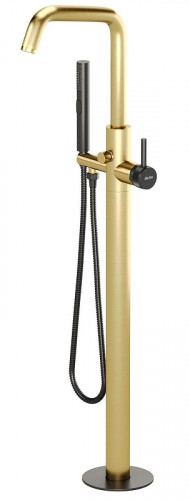 Смеситель для ванны Allen Brau Priority 5.31008-GB31 цвет Золото Черный