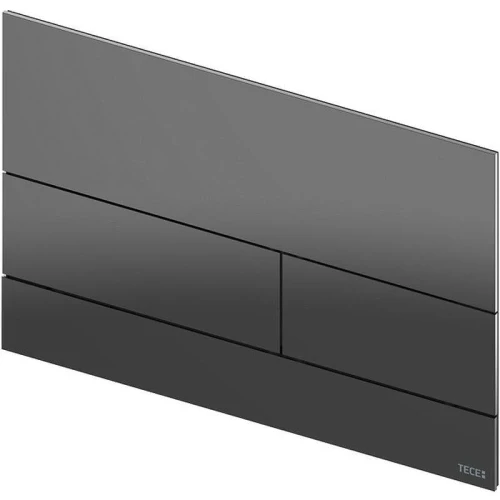 Кнопка смыва для инсталляции Tece Square II 9240837 PVD Polished Black Chrome