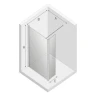 Душевая перегородка New Trendy New Soleo Chrome 110 K-0757 профиль Хром стекло прозрачное