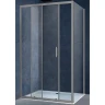 Душевой уголок Vincea Alpha 110x80 VSR-3AL8011CLGM профиль Вороненая сталь стекло прозрачное