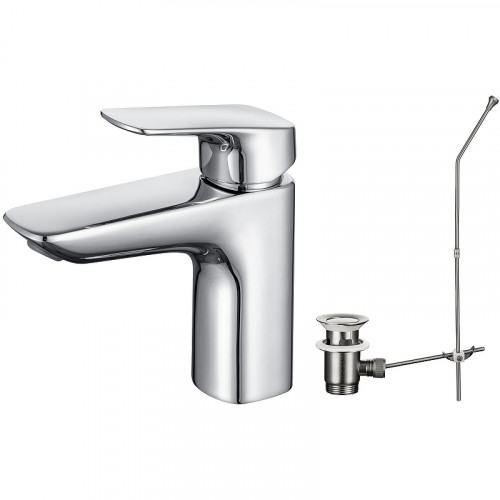 Смеситель для раковины Aquatek Вега AQ1011CR Хром латунь