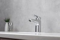 Смеситель для раковины Aquatek Вега AQ1011CR Хром латунь