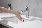 Смеситель для раковины Aquatek Вега AQ1011CR Хром латунь