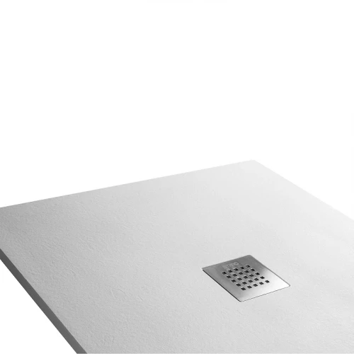 Душевой поддон из искусственного камня Starohome Solid 100х80 1237469 White Matt