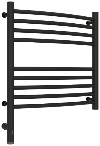 Электрический полотенцесушитель Сунержа Богема 3.0 выгнутая 50x50 15-5802-5050 цвет Тёмный титан муар