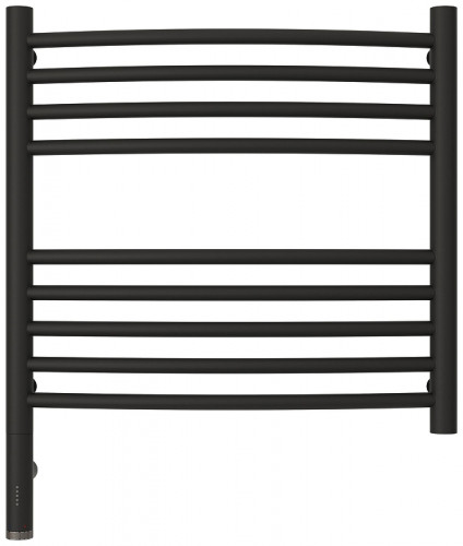 Электрический полотенцесушитель Сунержа Богема 3.0 выгнутая 50x50 15-5802-5050 цвет Тёмный титан муар
