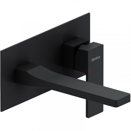 Смеситель для раковины Damixa Gala 530260300 Черный матовый латунь встраиваемый