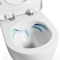 Унитаз Creavit Free FE322-11MB00E-0000 подвесной Белый матовый без сиденья фарфор подвесной