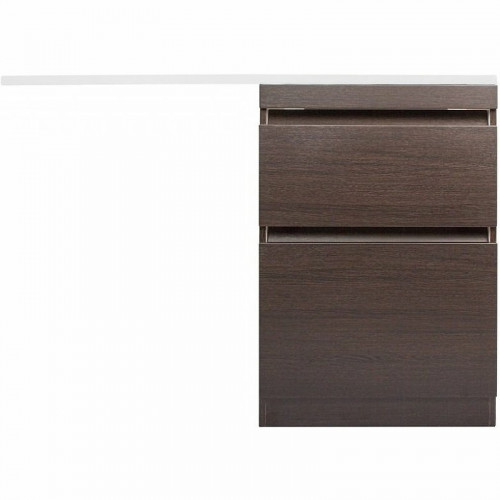 Тумба под раковину Style Line Даллас Люкс Plus 120 R СС-00000424 Венге МДФ / ЛДСП