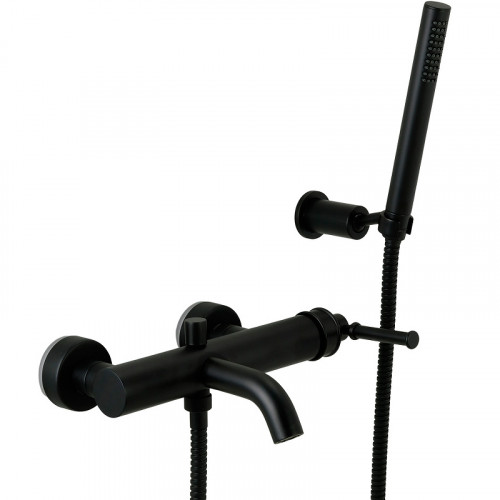 Смеситель для ванны Migliore Ermitage Mini 30851 Черный матовый латунь на стену