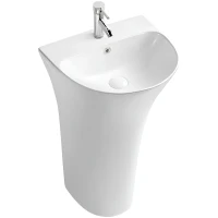 Раковина SantiLine 48 SL-4017 Белая фаянс напольный