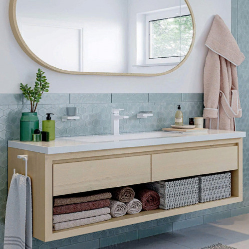 Смеситель для раковины Hansgrohe Metropol 32500700 Белый матовый латунь