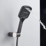 Душевая система Shevanik S4035T цвет Оружейная сталь