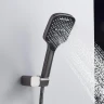 Душевая система Shevanik S4035T цвет Оружейная сталь