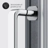 Душевой уголок AM.PM Like Solo Slide 120х80 W83G-302U120CG64 профиль Хром матовый стекло тонированное