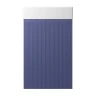 Тумба с раковиной Wellsee WC Area 40 L 221804002 подвесная цвет Синий матовый
