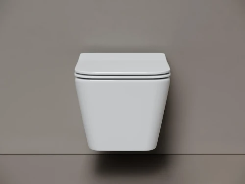 Унитаз подвесной Ceramicanova Миро (Miro) CN11003T цвет Белый с сиденьем Микролифт