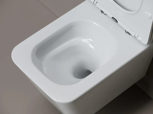 Унитаз подвесной Ceramicanova Миро (Miro) CN11003T цвет Белый с сиденьем Микролифт