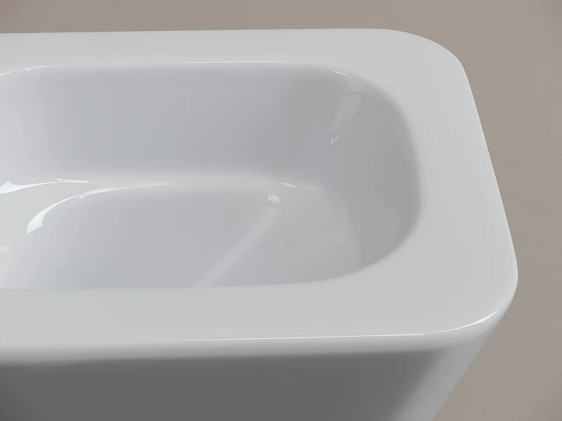 Унитаз подвесной Ceramicanova Миро (Miro) CN11003T цвет Белый с сиденьем Микролифт