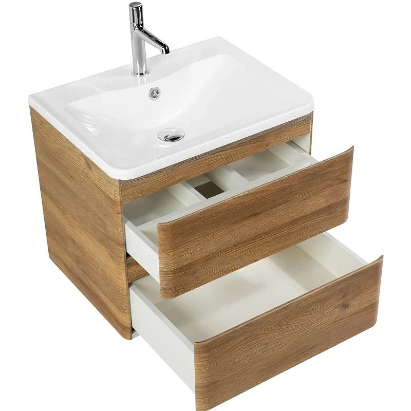 Тумба под раковину BelBagno 70 ALBANO-700-2C-SO-RR подвесная Rovere Rustico МДФ / ЛДСП