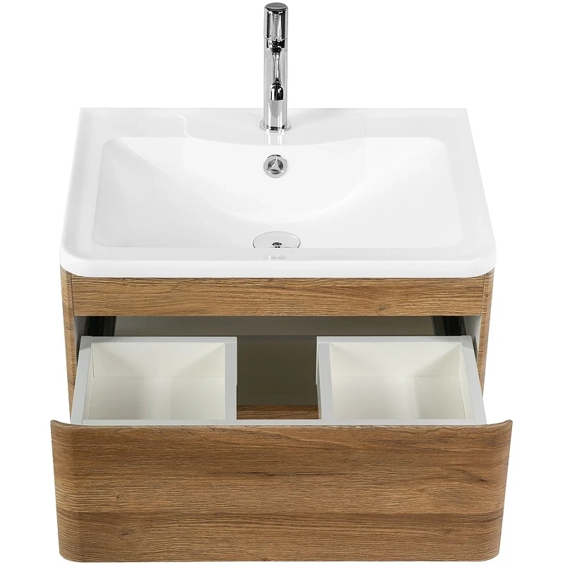 Тумба под раковину BelBagno 70 ALBANO-700-2C-SO-RR подвесная Rovere Rustico МДФ / ЛДСП