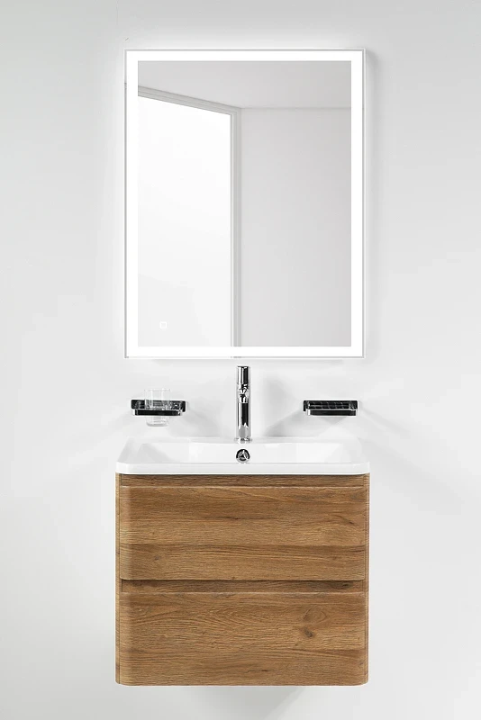 Тумба под раковину BelBagno 70 ALBANO-700-2C-SO-RR подвесная Rovere Rustico МДФ / ЛДСП