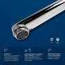 Смеситель для ванны Urbatec Evolution EV22853CR универсальный цвет Хром