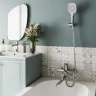 Смеситель для ванны Urbatec Evolution EV22853CR универсальный цвет Хром