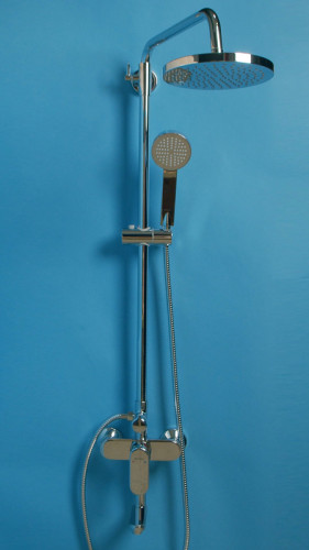 Душевая система Ростовская Мануфактура Сантехники Boou B7077SB-31 Хром латунь на стену