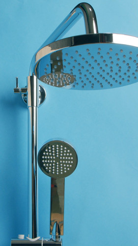 Душевая система Ростовская Мануфактура Сантехники Boou B7077SB-31 Хром латунь на стену