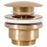 Донный клапан Hansberge H107MG click-clack цвет Золото матовое