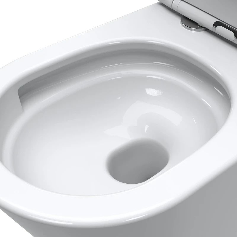 Унитаз BelBagno Flay BB1003CB-TOR/SC приставной цвет Белый с сиденьем Микролифт