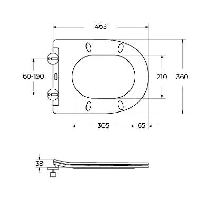 Унитаз BelBagno Flay BB1003CB-TOR/SC приставной цвет Белый с сиденьем Микролифт