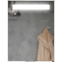 Зеркало Corozo Альпина 60 SD-00001230 с подсветкой с механическим выключателем МДФ / ЛДСП, стекло