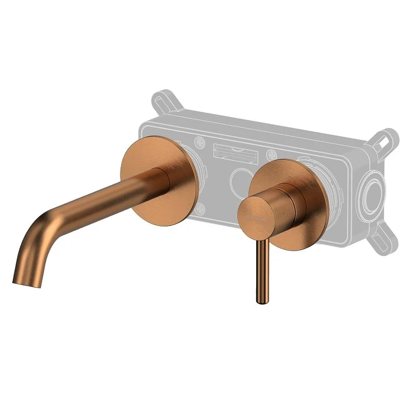 Смеситель для раковины Whitecross Y copper brushed Y1225CPB цвет Медь брашированная