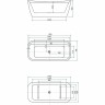 Акриловая ванна Allen Brau Infinity 2 170x78 2.21002.20 без гидромассажа