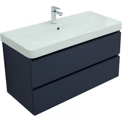 Тумба под раковину Aquanet Вега 2.0 100 337945 подвесная Маренго МДФ / ЛДСП