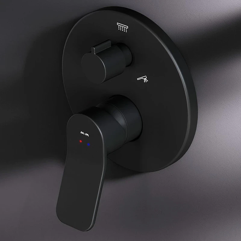 Душевая система AM.PM X-Joy FB85A3RH32 цвет Черный