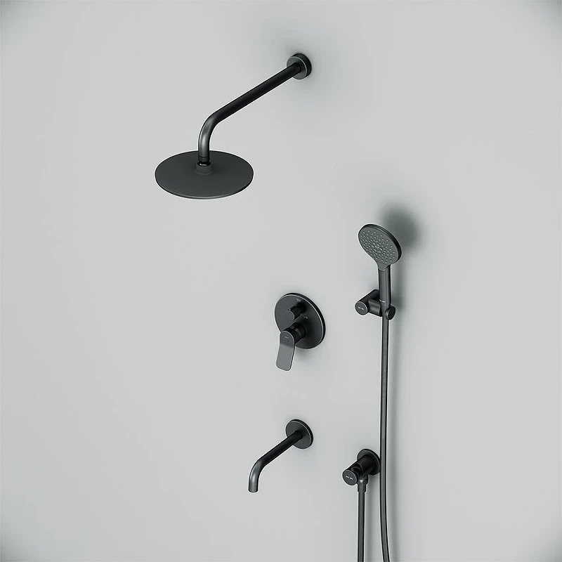 Душевая система AM.PM X-Joy FB85A3RH32 цвет Черный