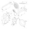 Душевая система AM.PM X-Joy FB85A3RH32 цвет Черный