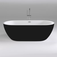 Акриловая ванна Black&amp;White Black Swen 170x80 105sbbl без гидромассажа