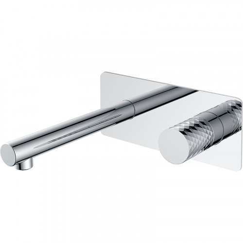 Смеситель для раковины Boheme Stick 125-CRCR Хром латунь встраиваемый