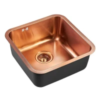 Кухонная мойка Emar PVD 44 EMB-127A PVD цвет Nano Coppery